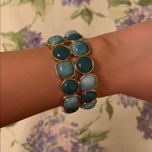 Ann Taylor blue stone bracelet